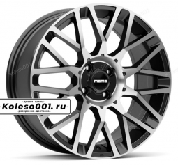 540 HFT R17 7.5J ET40 4*100 73.1 Matt Black Machined