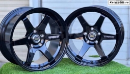 RAYS Volk Racing TE37 R18 9.5/10.5J ET20/25 5*120 72.6 Gloss Black