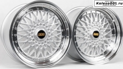 BBS RS R17 7.5/8.5J ET30 5*114.3 / 5*100 73.1 (F135 F136) Silver ML