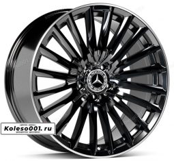 262 OEM R20 8.5J ET40 5*112 66.6  Black Lip