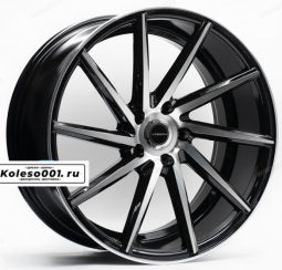 Vossen CVT r19 8.5j ET+35 5*114.3 73.1 (ip-0820 L/R)  black machine face 