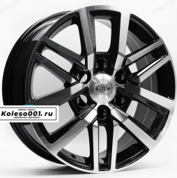 Toyota R18 7,5j Et+25 6*139.7 106.1 (ip-0561) black machine face