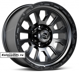 HX 991 FF R18 9.5J ET0 6*139.7 106.1  Matt Black