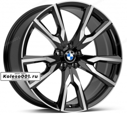 755 OEM Forged R22 10.5J ET40 5*112 66.6 Black Machined