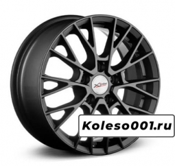 X-trike X-135 16 / 6.5J PCD 5x105.00 ET 38.00 ЦО 56.60 Литой / Черный матовый