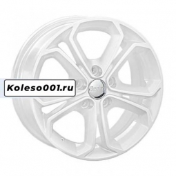 6,5x15/5x105 ET39 D56,6 GN89 White (конус, C570)