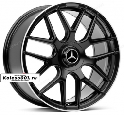 250 OEM R20 9.5J ET45 5*112 66.6 Matt Black Lip 