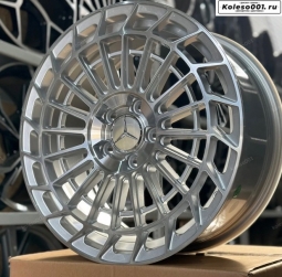 Mercedes r18 8j ET+40 5*112 66.6 (ip-2087) silver machine face