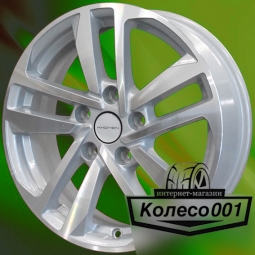 Диск 6.5j-16" 5*114.3 45 67.1 F-Silver-FP Khomen Wheels KHW-1612   Арт KHW103111