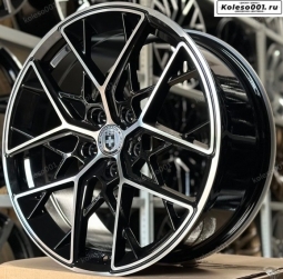 HRE R18 8j ET+35 5*114,3 73.1 (ip-1762) black machine face 