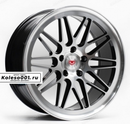 Vossen LC107 R18 8/9j ET+38 5*114.3 73.1 (0145.0146) black machine face