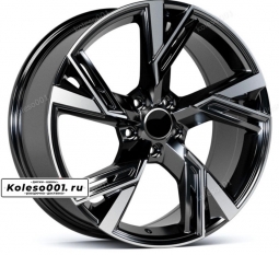 343 OEM R19 8.5J ET30 5*112 66.6 Black Machined