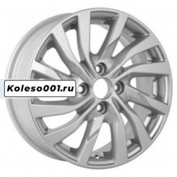 6x15/4x100 ET37 D60,1 Lada XRAY (КС882) Сильвер