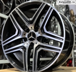Mercedes r18 8.5j ET+40 5*112 66.6 (ip-1944) black machine face