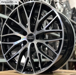 Audi R18 8j ET+42 5*112 66.6 (ip-1966)  black machine face
