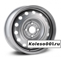 ALCAR STAHLRAD (KFZ) 3995 13 / 5.0J PCD 4x100.00 ET 49.00 ЦО 56.60 Стальной / Серебристый