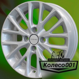 Диск 6j-15" 4*100 40 60.1 F-Silver Khomen Wheels KHW-1506   Арт KHW100606