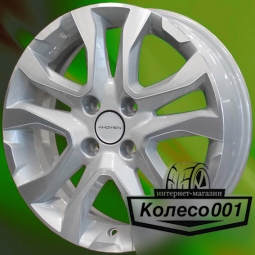 Диск 6j-15" 4*98 36 58.5 F-Silver-FP Khomen Wheels KHW-1503   Арт KHW103457