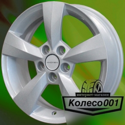 Диск 6j-15" 5*100 38 57.1 F-Silver Khomen Wheels KHW-1504   Арт KHW100800