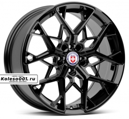 533 HRE R18 8J ET40 4*100 73.1 Black