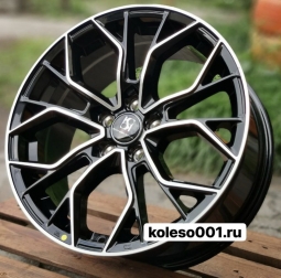 Koko kuture sl558 7.5x17", 5x114.30  ET38, ЦО 73,1 мм bfp