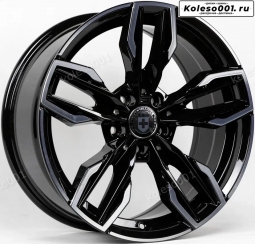 Style HRE H581 R18 8.0j ET30 5*114.3 (B050) Black MF