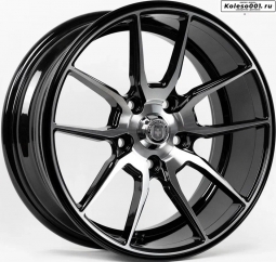 HRE Style H123 R16 7j ET35 5*114.3 73.1 (G467) черный с полировкой