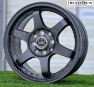 Rays TE37 R15 6.5J ET35 4*100/4*114.3 73.1 Matte Gray 