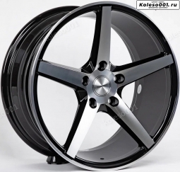Style VPS-303 R17 8.0j ET35 5*114.3 (G414) черный с полировкой