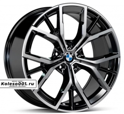 022 OEM R19 8J ET30 5*112 66.6 Black Machined