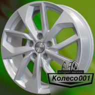 Диск 7j-17" 5*114.3 45 67.1 F-Silver Khomen Wheels KHW-1703   Арт KHW102127