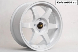 Volk Racing TE37SL R15 7j ET35 4*100 (D214) Белый