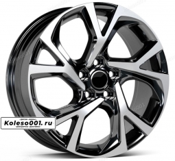 320 OEM R18 7J ET50 5*114.3 60.1 Black Machined