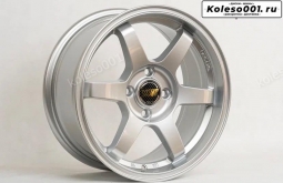 Volk Racing TE37SL R15 7j ET35 4*100 (D216) Серебро 