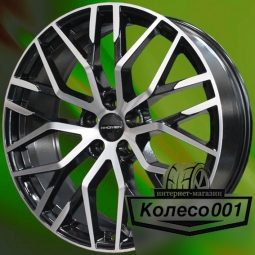 Диск 8.5j-20" 5*108 36 65.1 Black-FP Khomen Wheels KHW-2005   Арт KHW200513BLF