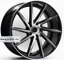 Vossen CVT r19 8.5j ET+35 5*112 66.6 (ip-1515 L/R) black machine face 