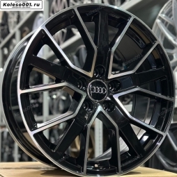  Audi R18 8j ET+35 5*112 66.6 (ip-1968) black machine face 