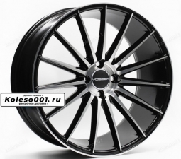 Vossen VFS2 R17 7.5j ET+40 4*114.3 73.1 (ip-1852) black machine face