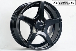 Shogun H5 R16 7.0J ET35 5*114.3 73.1 (S207) Черный глянец
