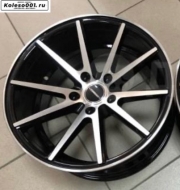 Vossen VFS1 R17 7.5/8.5j 35/30 5*114,3 73.1 (0402,0403) black machine face