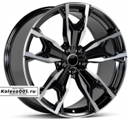 787 OEM R20 8J ET30 5*108 73.1 Black Machined