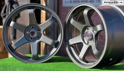 RAYS Volk Racing TE37 R17 7.5/9J ET35/25 5*114.3 73.1 Matt Gunmetal