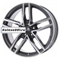 7,5x17/5x108 ET52,5 D63,4 Ikenu Graphite front polished