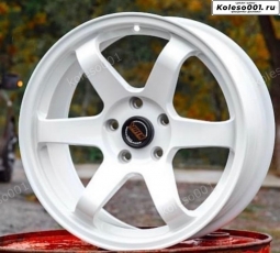  Volk Racing TE37 SL R15 7j ET30 5*100 (D157/1)  Белый