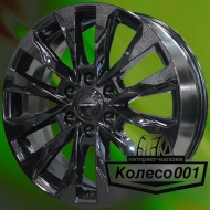 Диск 8j-20" 6*139.7 36 100.1 Black Khomen Wheels KHW-2010   Арт KHW103277