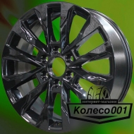 Диск 8j-20" 6*139.7 45 95.1 Black Khomen Wheels KHW-2010   Арт ORG103260