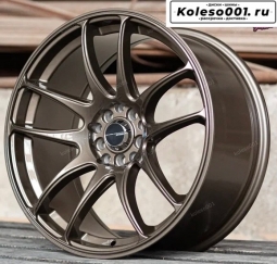 Style CR-Kiwami R18 9.5j ET30 5*114.3/100 73.1 (L110) темная бронза 