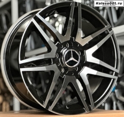 Mercedes r17 7.5j ET+40 5*112 66.6 (ip-1536)  black machine face