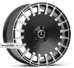 FF 251 OEM R19 8,5J ET43 5/112 66.6 Matt Black Machined