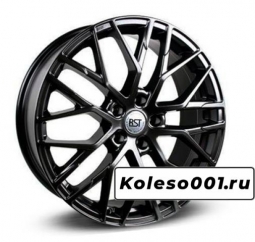 RST R019 19 / 7.5J PCD 5x108.00 ET 46.00 ЦО 63.40 Литой / Черный глянцевый